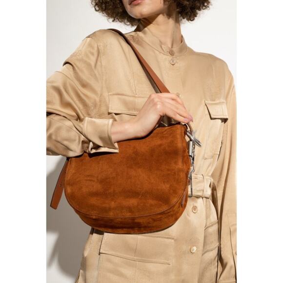 Burberry Handbags - Burberry BROWN ‘Knight Small’ shoulder bag